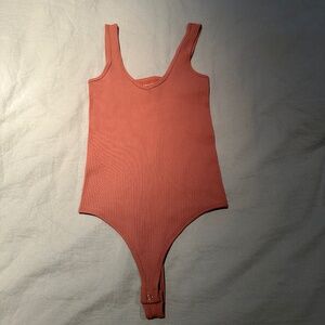 Free People Blush Pink Bodysuit